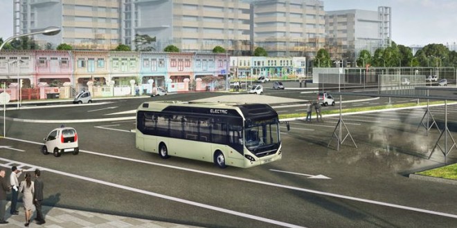 Autonomni električni Volvo u Singapuru