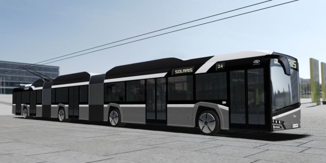 Solaris razvija dvozglobni trolejbus