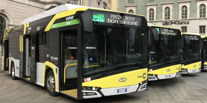 Električni Solarisi za Bergamo