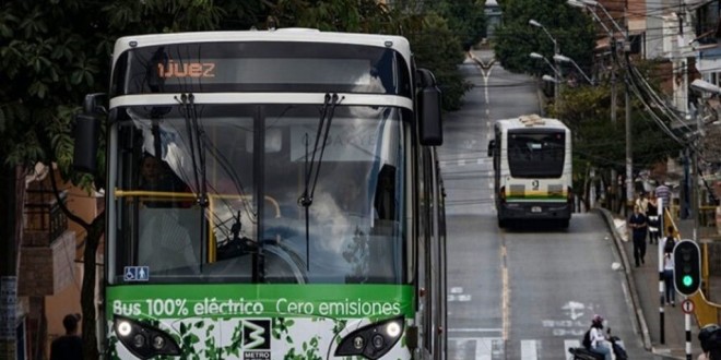BYD autobusi za Kolumbiju